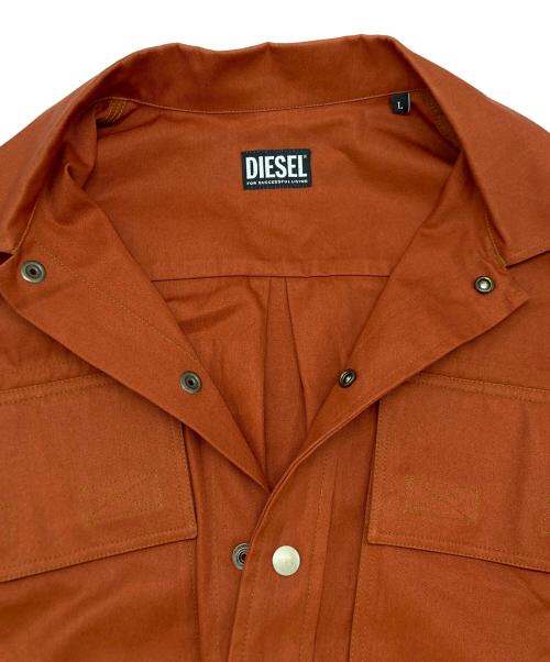 DIESEL（ディーゼル）DIESEL (ディーゼル) カバーオール　A03546 ブラウン サイズ:SIZE Lの古着・服飾アイテム