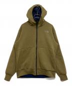 THE NORTH FACEザ ノース フェイス）の古着「Reversible Tech Air Hoodie」｜ネイビー×カーキ