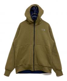 THE NORTH FACE（ザ ノース フェイス）の古着「Reversible Tech Air Hoodie」｜ネイビー×カーキ