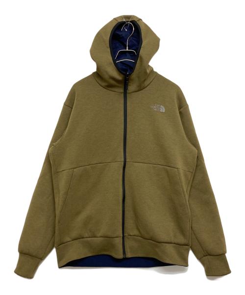 THE NORTH FACE（ザ ノース フェイス）THE NORTH FACE (ザ ノース フェイス) Reversible Tech Air Hoodie ネイビー×カーキ サイズ:SIZE XLの古着・服飾アイテム