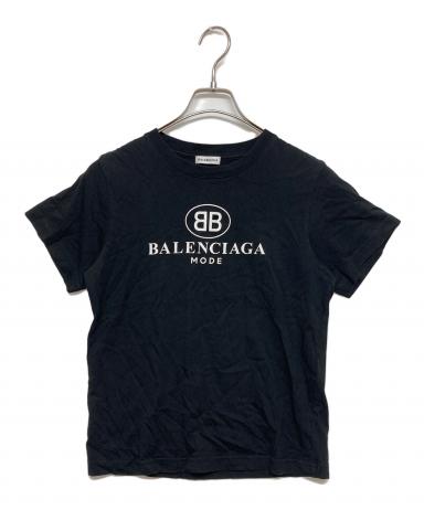 中古・古着通販】BALENCIAGA (バレンシアガ) BBロゴ 半袖クルーネックT
