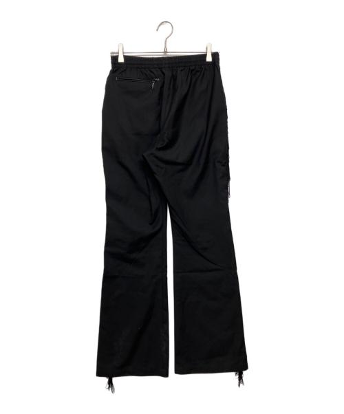 Needles（ニードルズ）Needles (ニードルズ) FRINGE BOOT-CUT TRACK PANT ブラック サイズ:SIZE XSの古着・服飾アイテム