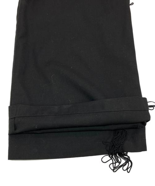 Needles（ニードルズ）Needles (ニードルズ) FRINGE BOOT-CUT TRACK PANT ブラック サイズ:SIZE XSの古着・服飾アイテム