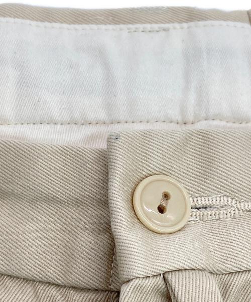 COMOLI（コモリ）COMOLI (コモリ) IVY PACK チノパン ベージュ サイズ:SIZE3の古着・服飾アイテム