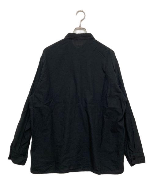 COMOLI（コモリ）COMOLI (コモリ) ベタシャン CPOシャツ ブラック サイズ:SIZE3の古着・服飾アイテム