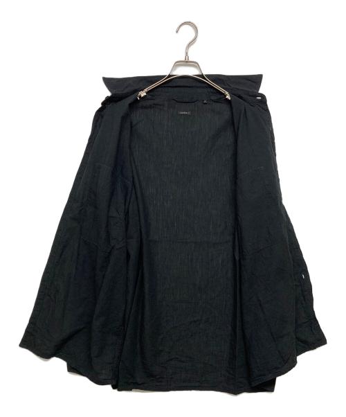 COMOLI（コモリ）COMOLI (コモリ) ベタシャン CPOシャツ ブラック サイズ:SIZE3の古着・服飾アイテム