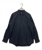 COMOLIコモリ）の古着「コモリシャツ」｜ネイビー