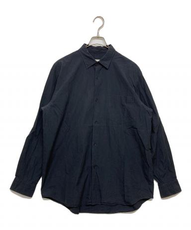 中古・古着通販】COMOLI (コモリ) コモリシャツ ネイビー サイズ:SIZE3