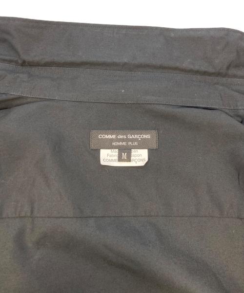 COMME des GARCONS HOMME PLUS（コムデギャルソンオムプリュス）COMME des GARCONS HOMME PLUS (コムデギャルソンオムプリュス) メタルボタンミリタリーポケットアーミーシャツ ブラック サイズ:SIZE Mの古着・服飾アイテム