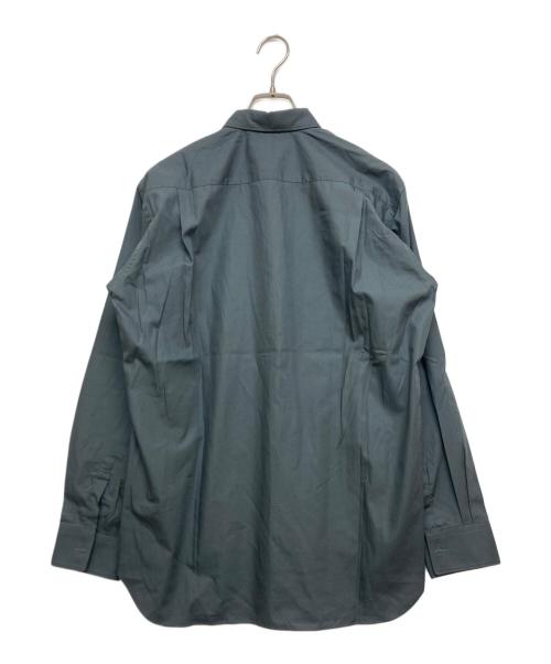 COMME des GARCONS SHIRT（コムデギャルソンシャツ）COMME des GARCONS SHIRT (コムデギャルソンシャツ) Cotton Poplin Shirt Narrow Classic A/シャツ グレー サイズ:SIZE S 未使用品の古着・服飾アイテム