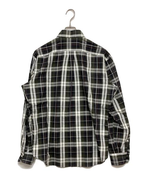 Errico Formicola（エリコフォルミコラ）Errico Formicola (エリコフォルミコラ) チェックシャツ ブラウン サイズ:SIZE XLの古着・服飾アイテム