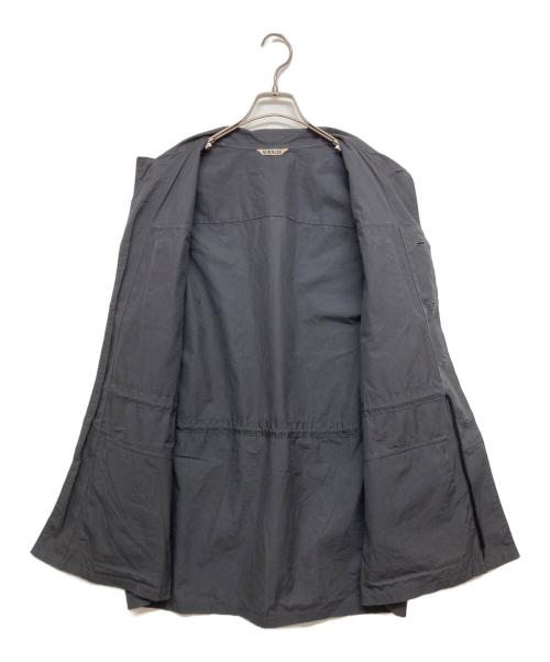 AURALEE（オーラリー）AURALEE (オーラリー) WASHED FINX RIPSTOP FATIGUE JACKET/ウォッシュド フィンクス リップストップ ファティーグ ジャケット グレー サイズ:SIZE4の古着・服飾アイテム