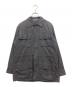 AURALEE（オーラリー）の古着「WASHED FINX RIPSTOP FATIGUE JACKET/ウォッシュド フィンクス リップストップ ファティーグ ジャケット」｜グレー