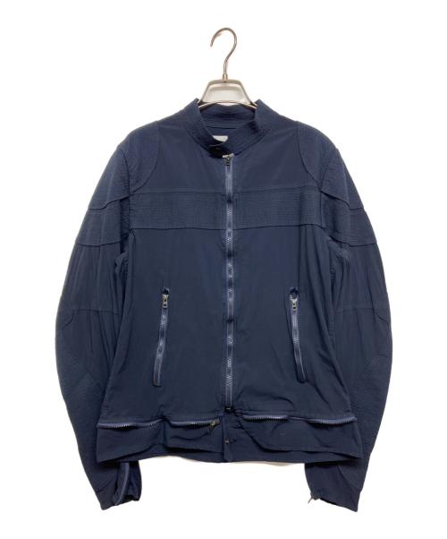 KOLOR（カラー）KOLOR (カラー) ナイロンジップデザインジャケット ネイビー サイズ:SIZE3の古着・服飾アイテム