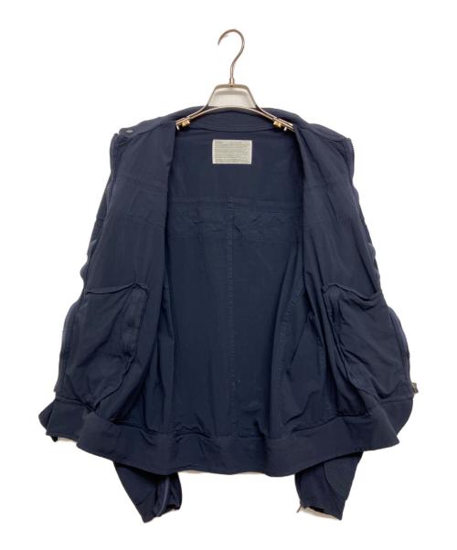 KOLOR（カラー）KOLOR (カラー) ナイロンジップデザインジャケット ネイビー サイズ:SIZE3の古着・服飾アイテム