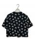 COACH (コーチ) ボウ プリント カーシヴ シグネチャー クロップド Tシャツ ブラック サイズ:SIZE S：10000円