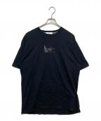 STONE ISLANDストーンアイランド）の古着「ロゴプリントTシャツ」｜ブラック