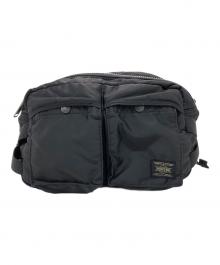 PORTER（ポーター）の古着「HIP BAG/ボディーバッグ」｜ブラック