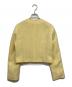allureville (アルアバイル) ブークレーノーカラージャケット イエロー サイズ:SIZE2：15000円