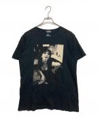 Hysteric Glamour×courtney loveヒステリックグラマー×コートニーラブ）の古着「半袖Tシャツ」｜ブラック