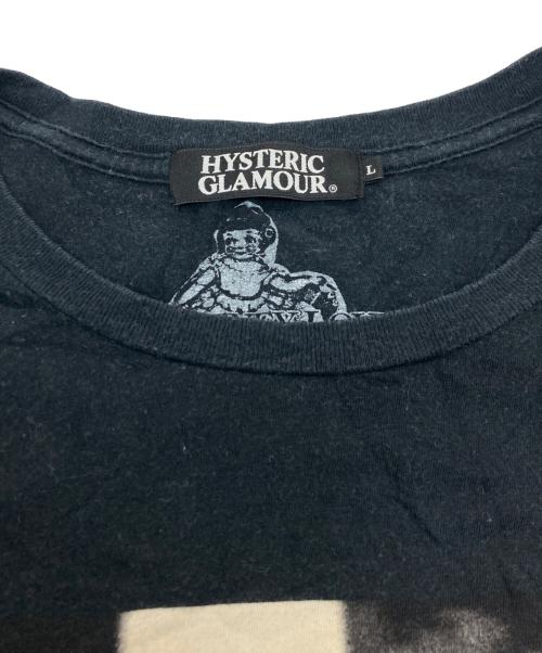 Hysteric Glamour（ヒステリックグラマー）Hysteric Glamour (ヒステリックグラマー) courtney love (コートニーラブ) 半袖Tシャツ ブラック サイズ:SIZE Lの古着・服飾アイテム