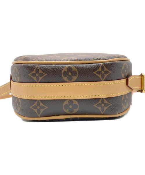 LOUIS VUITTON（ルイ ヴィトン）LOUIS VUITTON (ルイ ヴィトン) モノグラム ボワット・シャポー スープルPM ブラウン サイズ:実寸サイズをご参照下さい。の古着・服飾アイテム