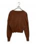 zomer (ゾマー) フラワーニットカーディガン ピンク×ブラウン サイズ:SIZE S：20000円