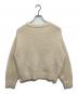 CABAN (キャバン) ウール リーフハンドクルーネックプルオーバー　59-02-24-02009 ベージュ サイズ:SIZE S：22000円
