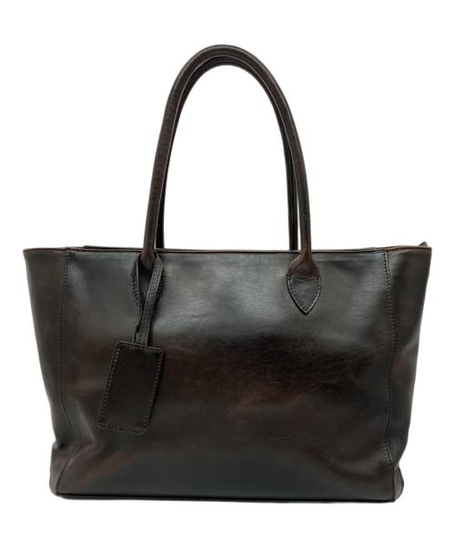 MOTHERHOUSE（マザーハウス）MOTHERHOUSE (マザーハウス) アンティーク キャリア トートバッグ ブラウン サイズ:実寸サイズをご参照下さい。の古着・服飾アイテム