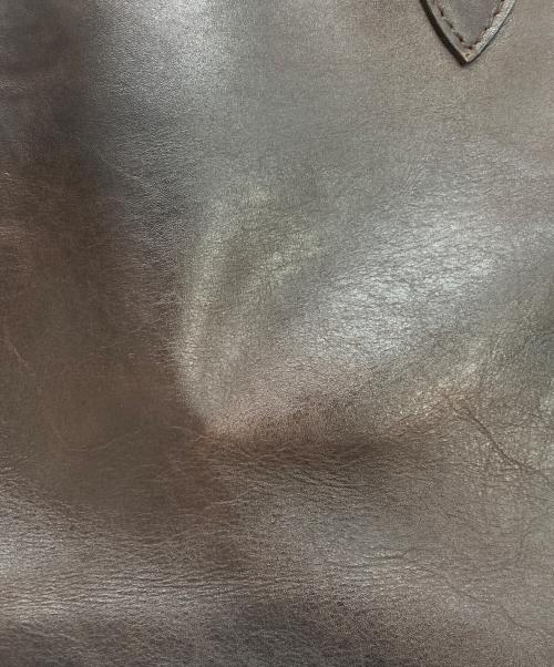 MOTHERHOUSE（マザーハウス）MOTHERHOUSE (マザーハウス) アンティーク キャリア トートバッグ ブラウン サイズ:実寸サイズをご参照下さい。の古着・服飾アイテム