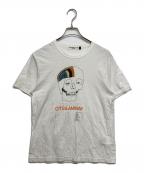 UNDERCOVERISMアンダーカバーイズム）の古着「Citsilaminim Tshirt」｜ホワイト