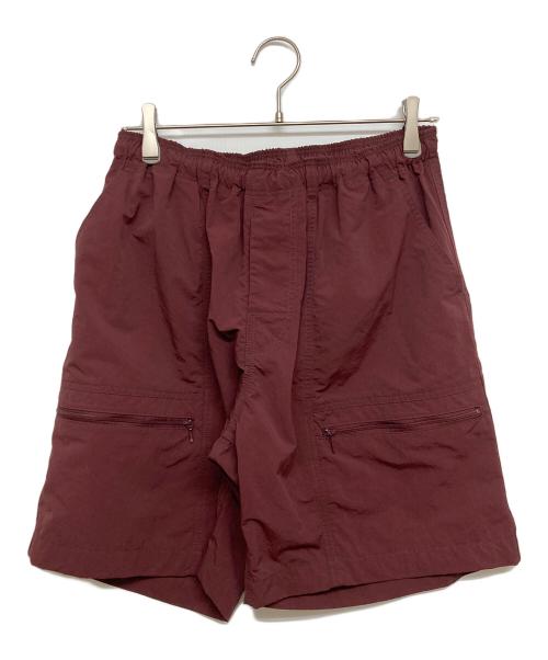 COMFORTABLE REASON（コンフォータブルリーズン）COMFORTABLE REASON (コンフォータブルリーズン) ハーフパンツ ボルドー サイズ:SIZE Freeの古着・服飾アイテム