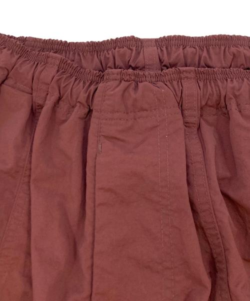 COMFORTABLE REASON（コンフォータブルリーズン）COMFORTABLE REASON (コンフォータブルリーズン) ハーフパンツ ボルドー サイズ:SIZE Freeの古着・服飾アイテム