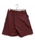 COMFORTABLE REASON (コンフォータブルリーズン) ハーフパンツ ボルドー サイズ:SIZE Free：6000円