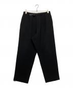 GRAMICCI×N.HOOLYWOODグラミチ×エヌ ハリウッド）の古着「STRETCH TAPERED SLACKS」｜ブラック
