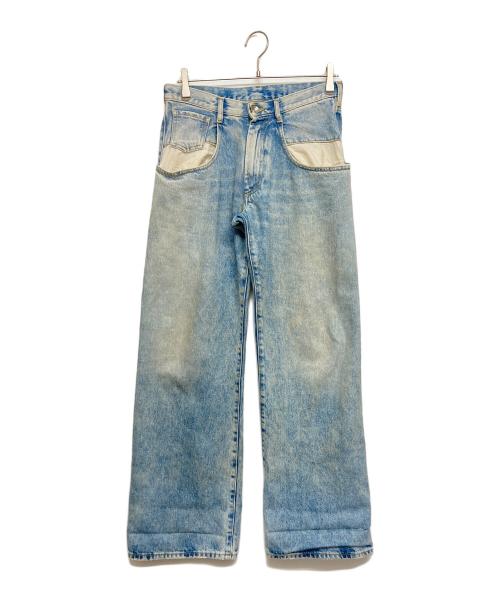 Maison Margiela（メゾンマルジェラ）Maison Margiela (メゾンマルジェラ) ストレートジーンズ コントラストポケット インディゴ サイズ:SIZE38の古着・服飾アイテム