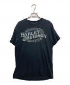 HARLEY-DAVIDSONハーレーダビッドソン）の古着「"BEARTOOTH”プリントTシャツ」｜ブラック