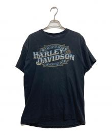 HARLEY-DAVIDSON（ハーレーダビッドソン）の古着「"BEARTOOTH”プリントTシャツ」｜ブラック