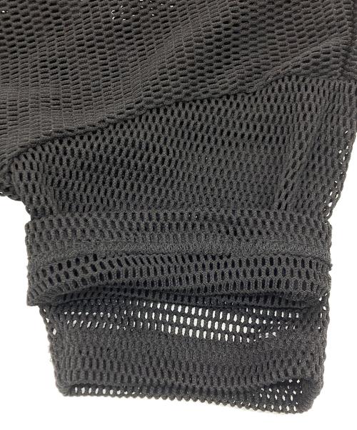 COMME des GARCONS（コムデギャルソン）COMME des GARCONS (コムデギャルソン) RAGGED KINGDOM (ラギッド キングダム) TRADING MUSEUM (トラディング ミュージアム) メッシュTシャツ ブラック サイズ:SIZE Lの古着・服飾アイテム