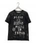 COMME des GARCONS（コムデギャルソン）の古着「メッシュTシャツ」｜ブラック