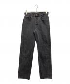 LEVI'Sリーバイス）の古着「90S 後染 ブラックデニムパンツ」｜ブラック