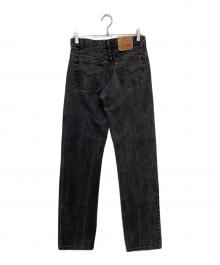 LEVI'S（リーバイス）の古着「90S 後染 ブラックデニムパンツ」｜ブラック