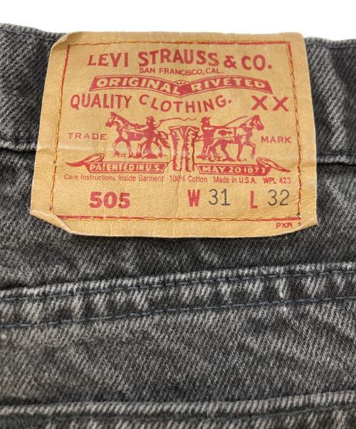 LEVI'S（リーバイス）LEVI'S (リーバイス) 90S 後染 ブラックデニムパンツ ブラック サイズ:SIZE W31L32の古着・服飾アイテム