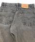 中古・古着 LEVI'S (リーバイス) 90S 後染 ブラックデニムパンツ ブラック サイズ:SIZE W31L32：12000円