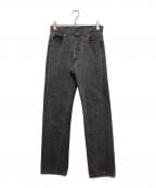 LEVI'Sリーバイス）の古着「90S 後染 ブラックデニムパンツ」｜グレー