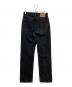 LEVI'S (リーバイス) 後染 ブラックデニムパンツ ブラック サイズ:SIZE W31 L32：8000円