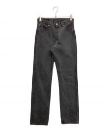 LEVI'S（リーバイス）の古着「後染 ブラックデニムパンツ」｜グレー