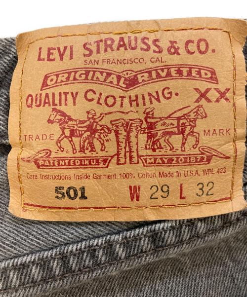 LEVI'S（リーバイス）LEVI'S (リーバイス) 後染 ブラックデニムパンツ グレー サイズ:SIZ W29L32の古着・服飾アイテム