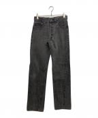 LEVI'Sリーバイス）の古着「90S 後染 ブラックデニムパンツ」｜ブラック