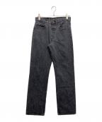 LEVI'Sリーバイス）の古着「先染 ブラックデニムパンツ」｜グレー